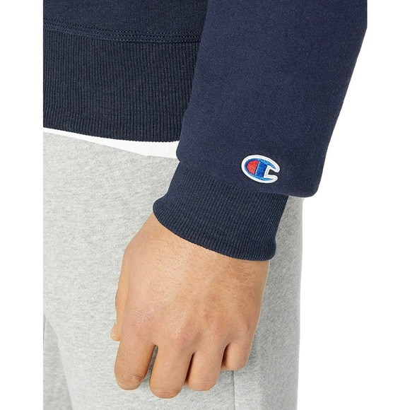 "Champion Powerblend Fleece Graphic Pullover, Large Mens" - Picture 5 of 6